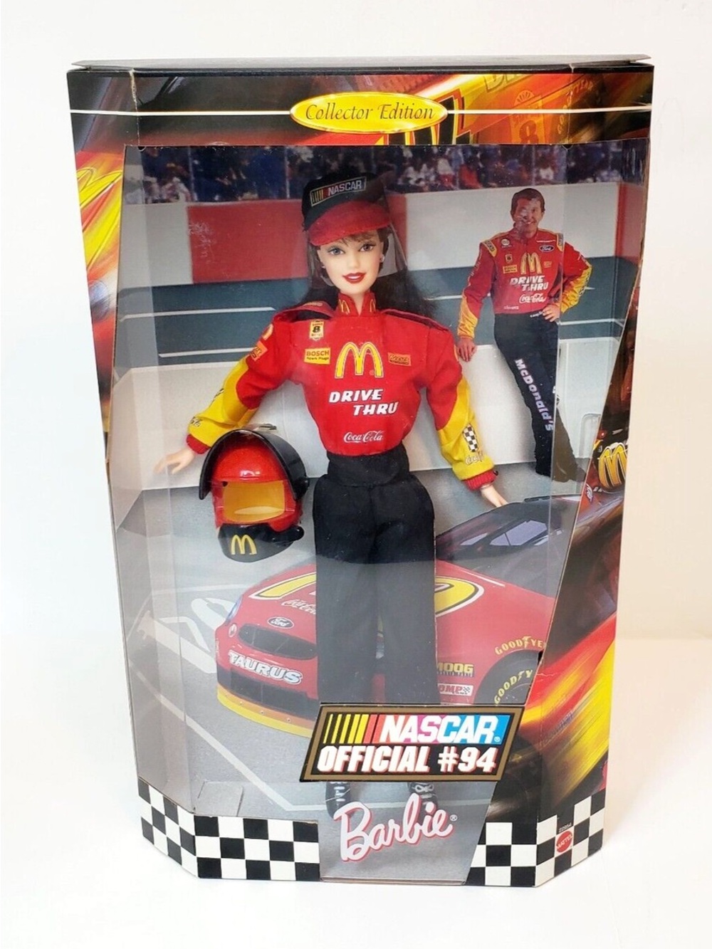 McDonald's x NASCAR Barbie Doll Collectors Item